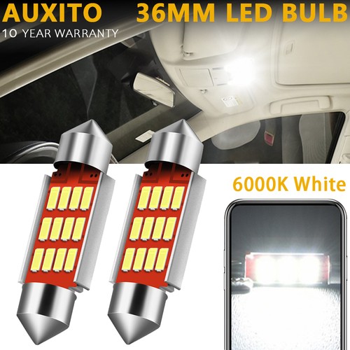 Car festoon white led 12smd - car,