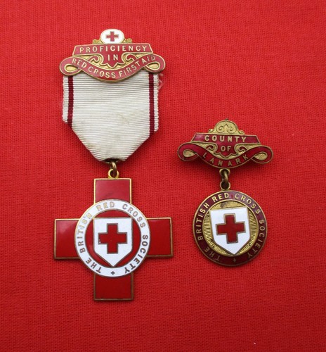 British red cross proficiency - red,