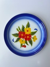 Bright colorful blue flower