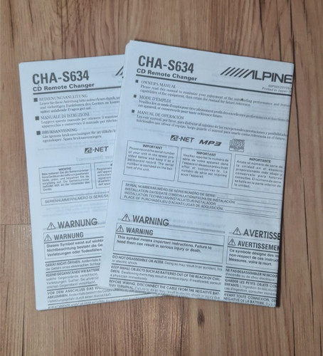 Alpine cha s634 - alpine, end