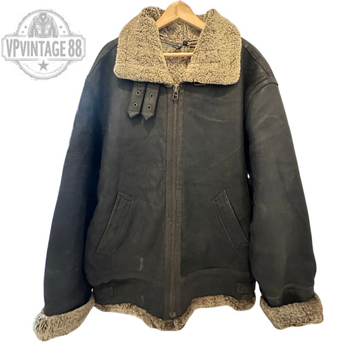 Vintage aviator bomber - vintage,