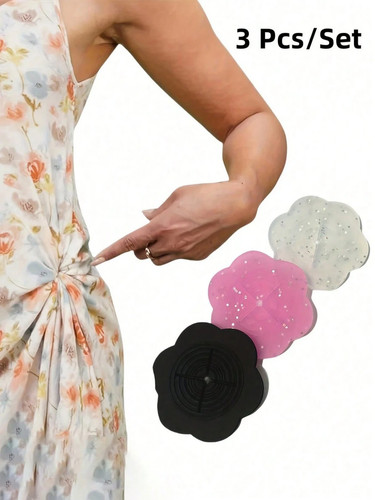 3pcs elegant garter clips - 3pcs,
