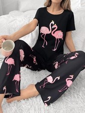 Ladies Flamingo Pyjamas -
