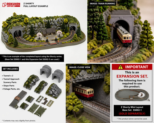 Rokuhan gauge tunnel diorama - rokuhan,