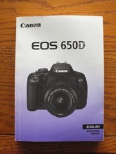 Canon EOS Digital 650d Manual