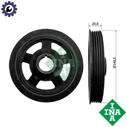Belt pulley crankshaft 544 - belt,