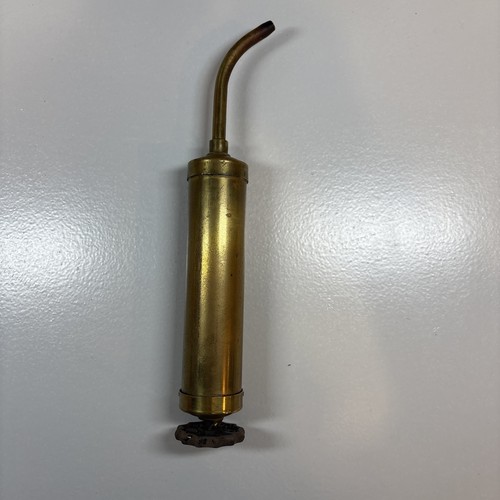 Vintage brass grease - vintage, gun
