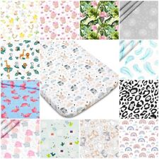 COT FITTED SHEET PATTERNED