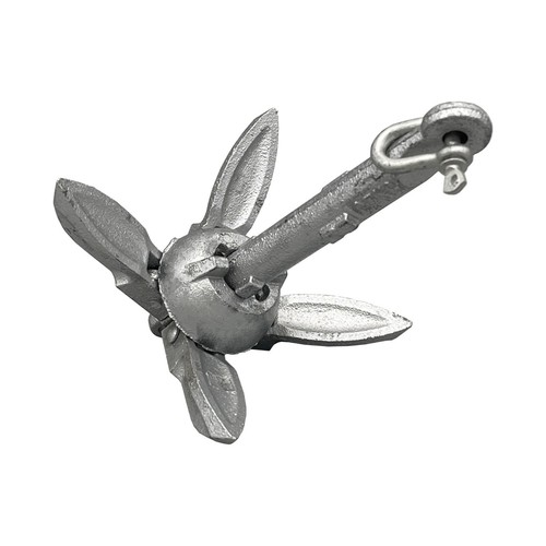 Folding grapnel anchor - grapnel,