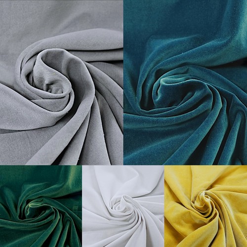 Cotton velvet plush fabric - plush,