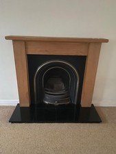 Solid Oak Wood Fire Surround
