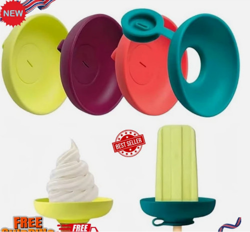 Silicone ice cream holder - holder, anti