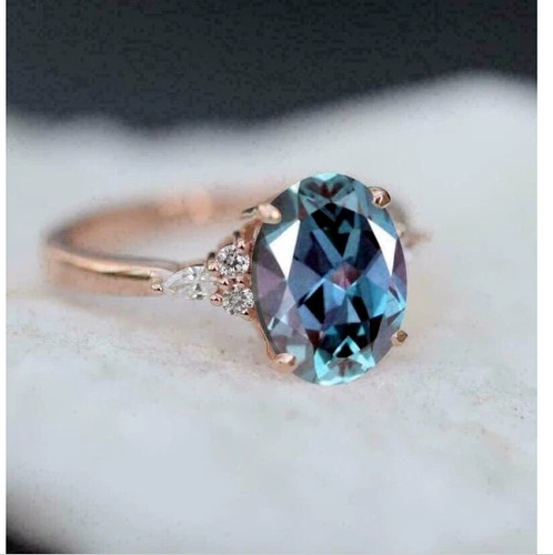Lab created alexandrite 50 - alexandrite, 4.50