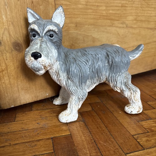 Old vintage painted cast - painted, iron