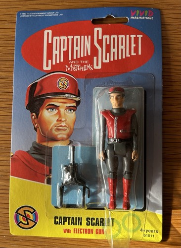 Vintage captain scarlet - captain,