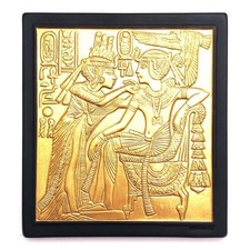 Rare Limited Edition Wedgwood/Basalt Jasper Guild Egyptian Plaque From Japan