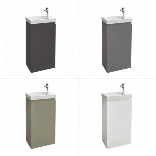 450mm cloakroom vanity unit - 450mm,