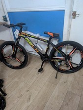   Mountain Bike Black/Red Orange