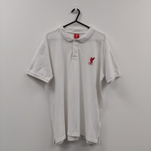 Nike liverpool white polo - liverpool, f.c.