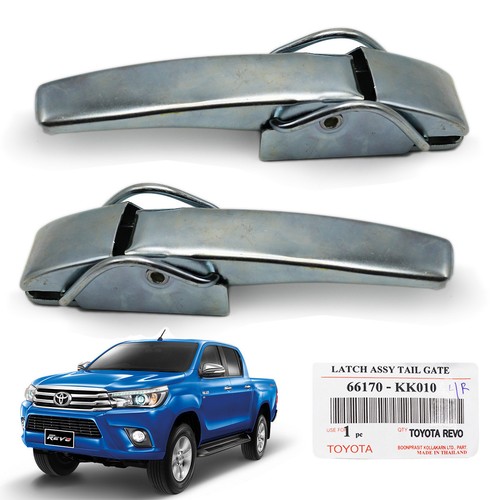 Rear tailgate handle chrome - rear,