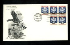 US FDC #O128 Artcraft 1983
