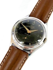 VINTAGE 50s KIENZLE BLACK DIAL