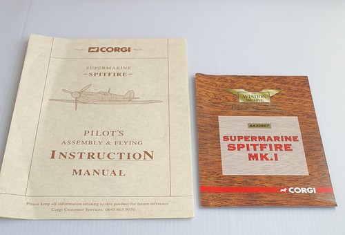 Corgi aviation spitfire - aviation,
