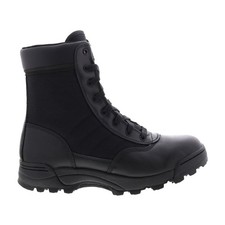 Original Swat Classic 9" Side-Zip EN 115231 Mens Black Leather Tactical Boots 14