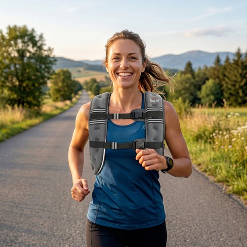 10kg running weighted vest - running,