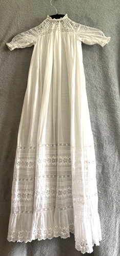 Vintage christening gown - gown, –