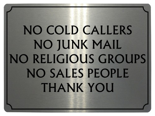 524 cold callers junk mail - callers,