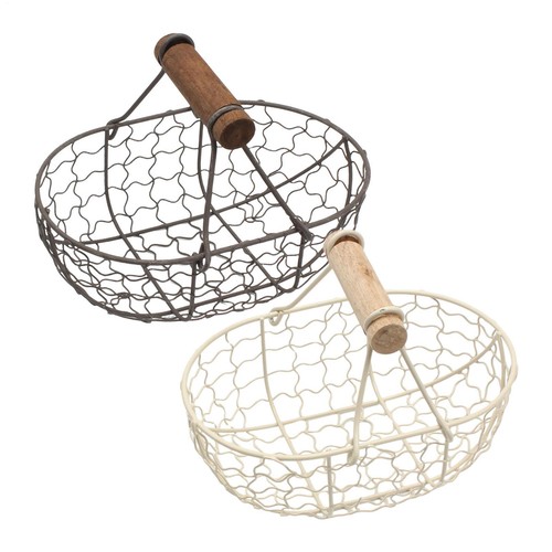 Metal wire vintage fruit - wire,