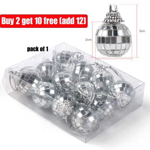 Mirror disco ball silver - ball,