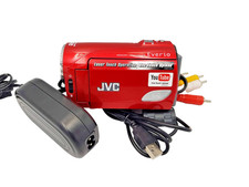 JVC GZ-MS90REK Everio Memory Camcorder SD HC Digital Video Camcorder Camera RED
