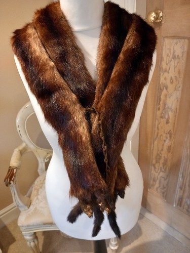 Vintage mink fur - , stole: