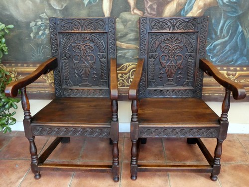 Wainscot chairs 1700 - wainscot,