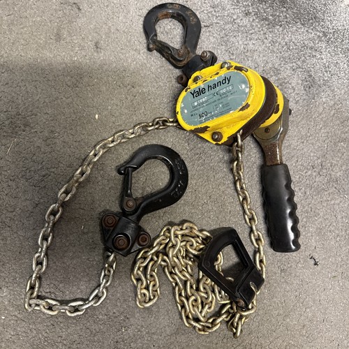 Yale handy chain hoist ratchet - yale,