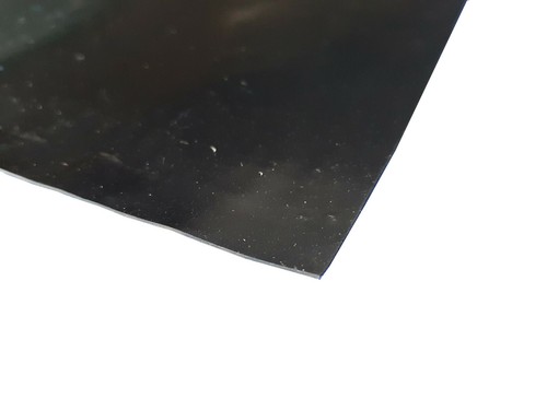 Rubber neoprene black 8mm - neoprene, 0.8mm