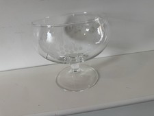 Vintage Glass Dessert Bowl