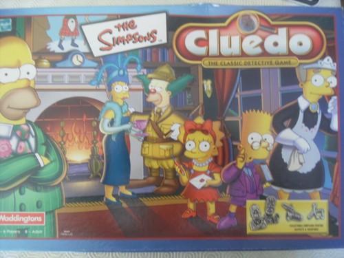 The simpsons cluedo - the,