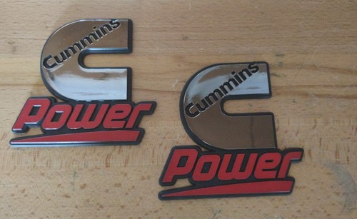 Cummins diesel power badges - 2,