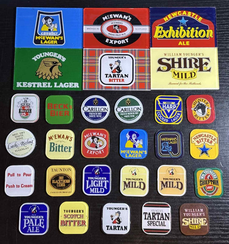 Branded beer lager - branded, beer/lager/ale/wine