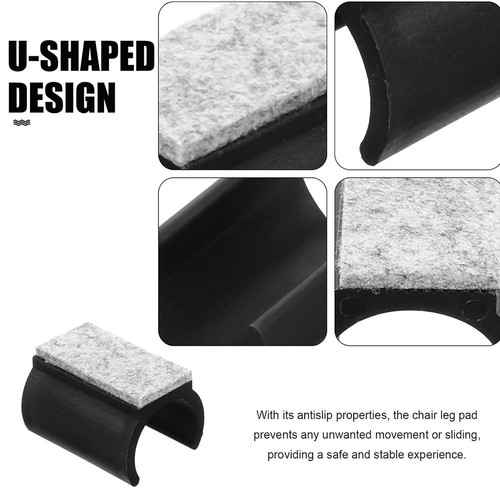Felt shape chair - felt, leg