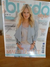 VINTAGE BURDA MAGIC STYLE MAGAZINE 50s AUGUST 2011 #140