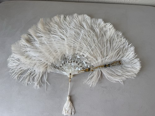Feather white fan - feather,