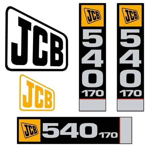 Decal sticker set jcb - sticker,