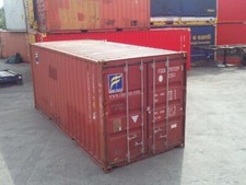 20ft Shipping Container -Secure, Watertight & Windproof | Various Colours - HULL