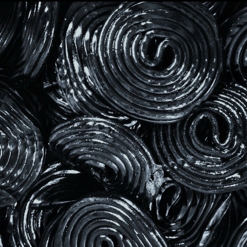 Liquorice wheels retro sweets - wheels,