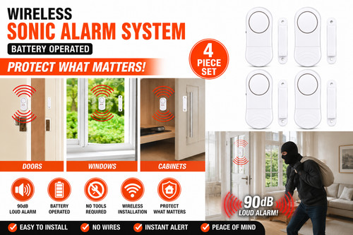 Wireless alarm pir - wireless, motion