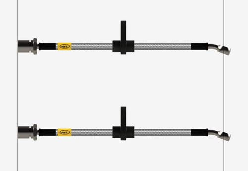 Front hel braided brake lines - hel,
